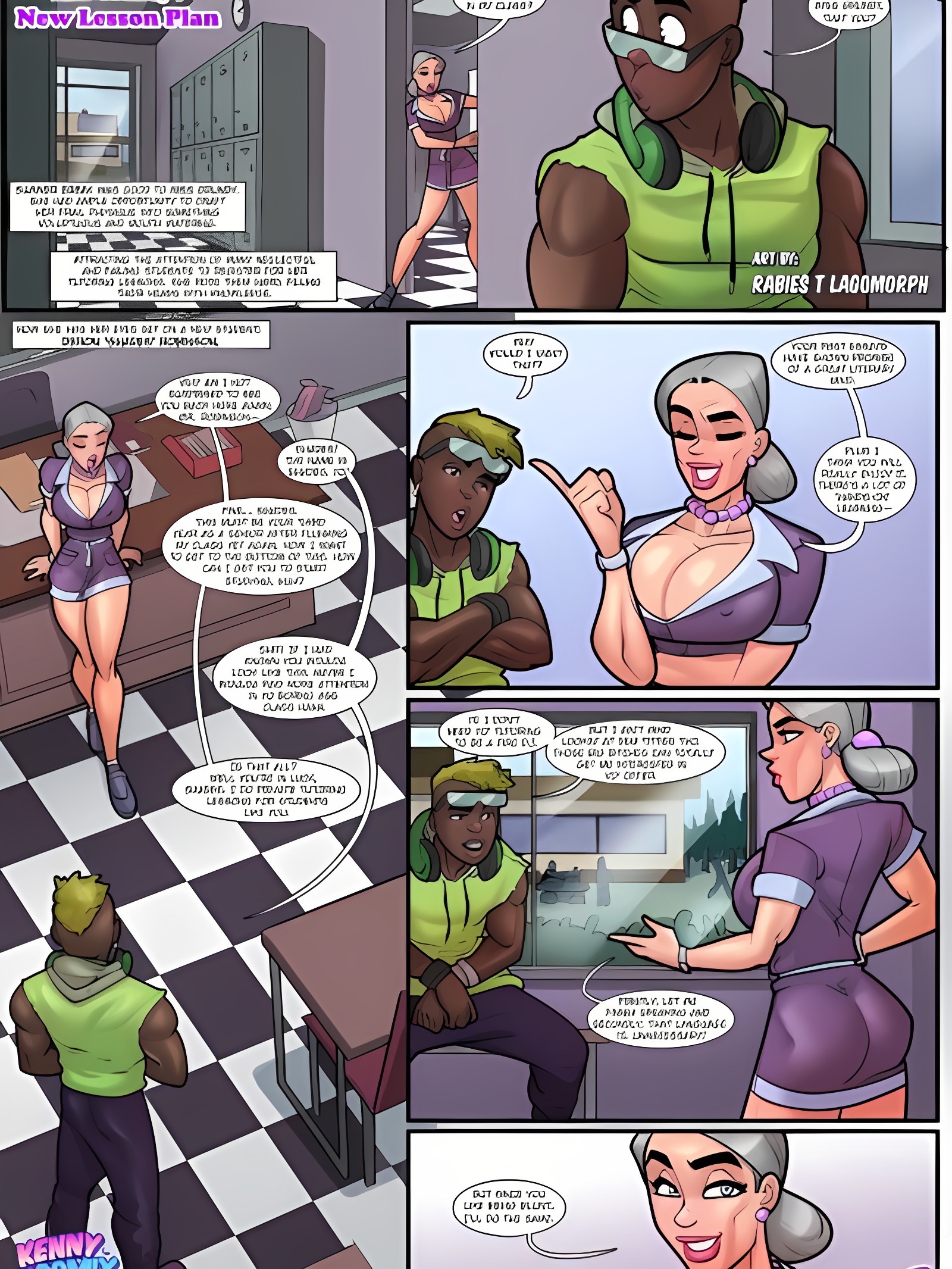 Kennycomix – Grundy老师的新教案