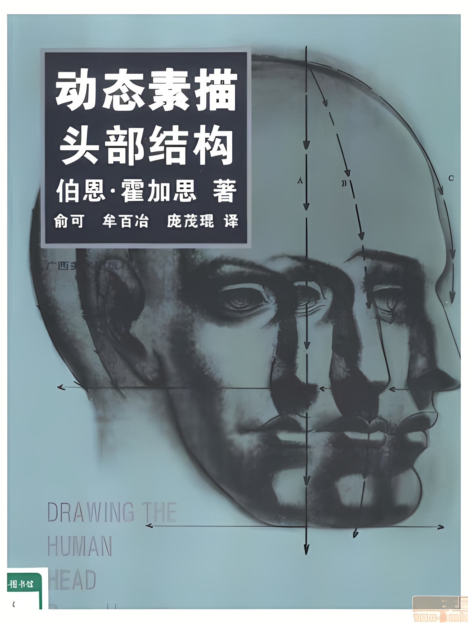 动态素描·头部结构 - 伯恩・霍加斯